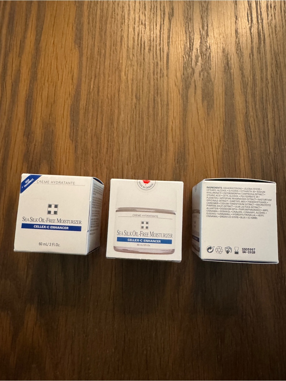 Cellex-c Sea Silk Oil-Free Moisturizer new in Box (3 Pack)